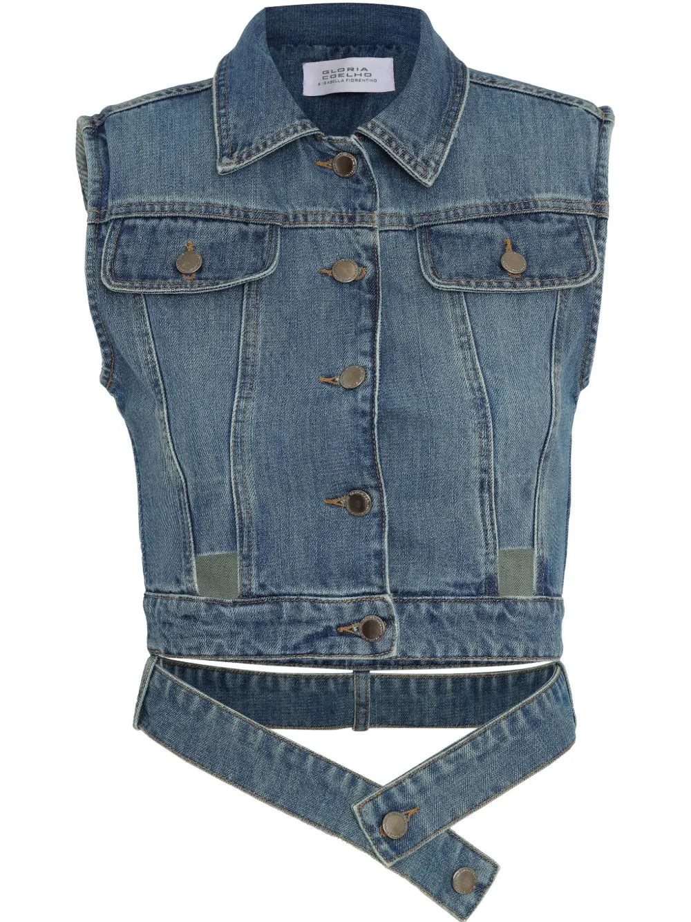 Isabella Fiorentino Sleeveless Jacket
