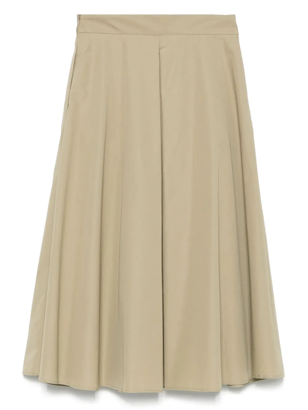 Cotton Midi Skirt