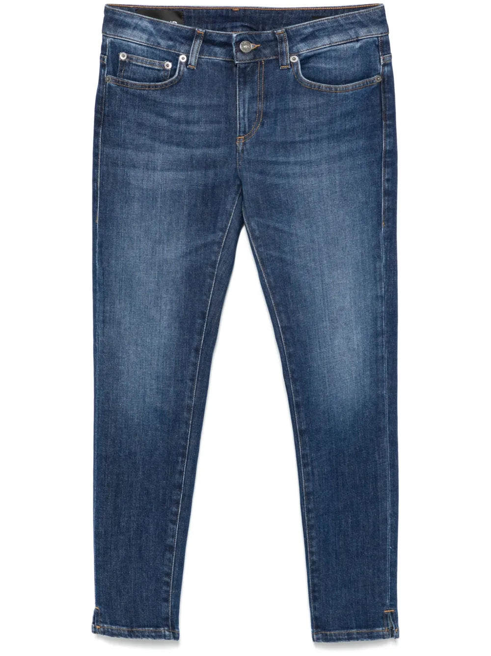 Logo-Patch Skinny Jeans