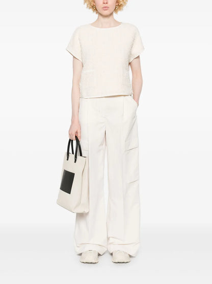 Crinkled Cargo Pants