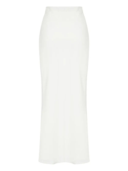 Straight Maxi Skirt