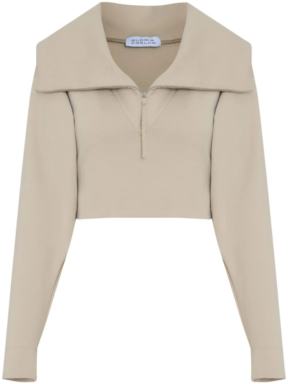 Spread-Collar Jumper