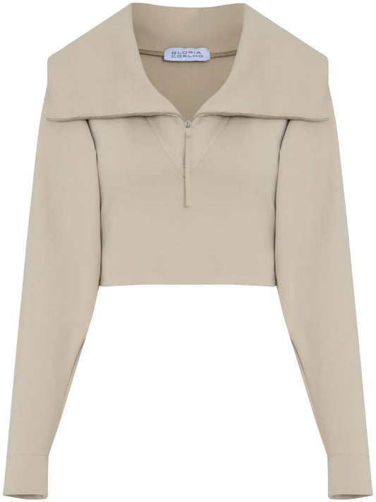 Spread-Collar Jumper