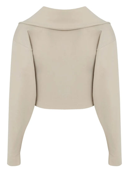 Spread-Collar Jumper