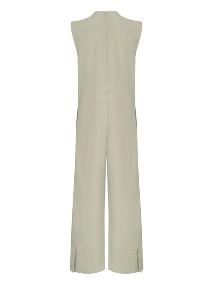 V-Neck Jumpsuit