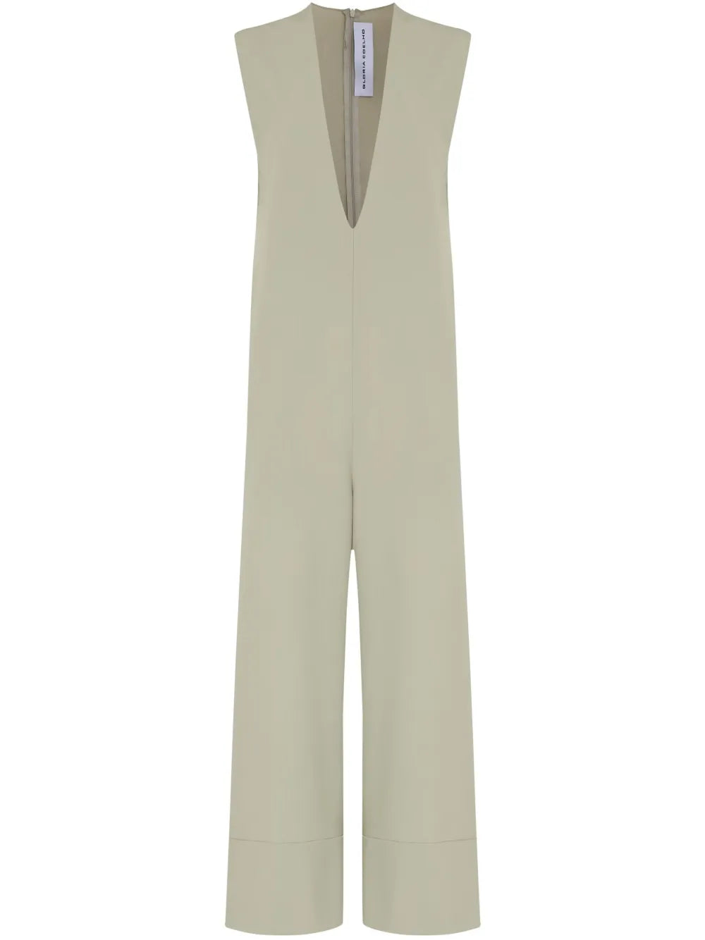V-Neck Jumpsuit