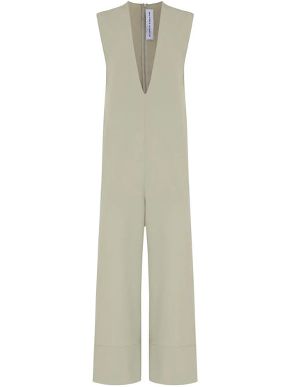 V-Neck Jumpsuit