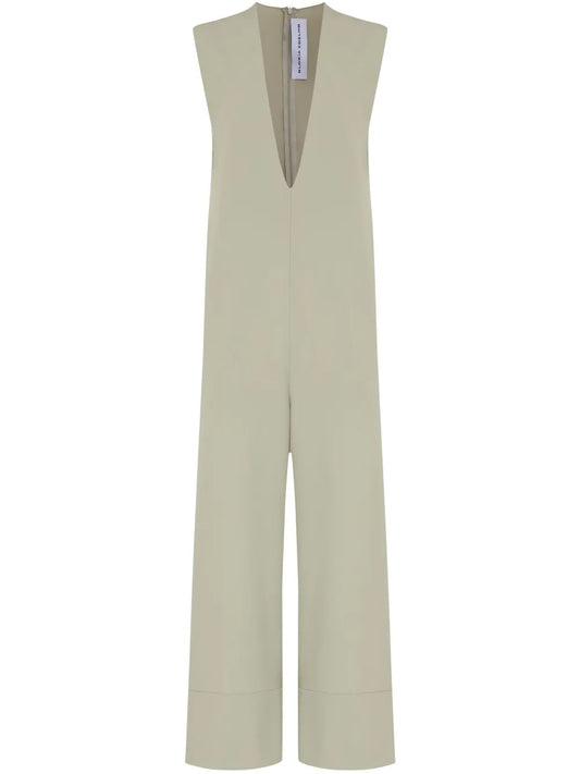 V-Neck Jumpsuit