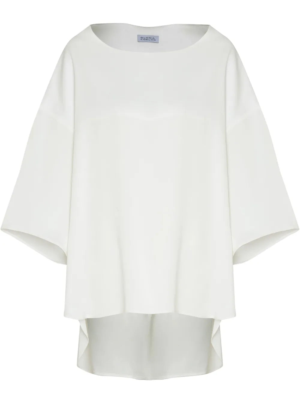Drop-Shoulder Blouse