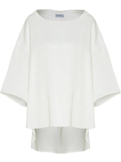 Drop-Shoulder Blouse