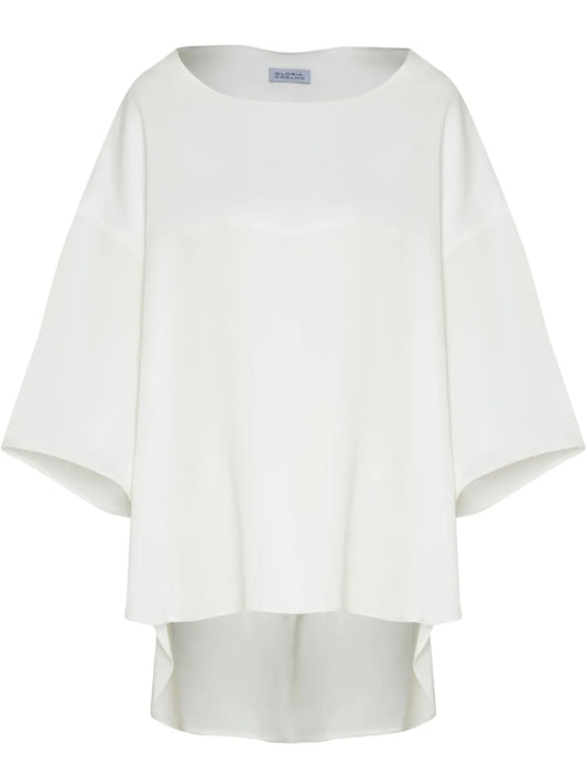 Drop-Shoulder Blouse