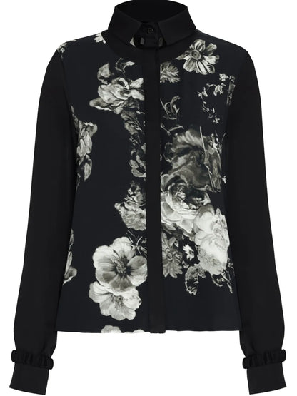 Floral-Print Shirt