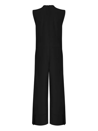 V-Neck Jumpsuit