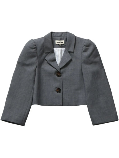Wool-Blend Blazer
