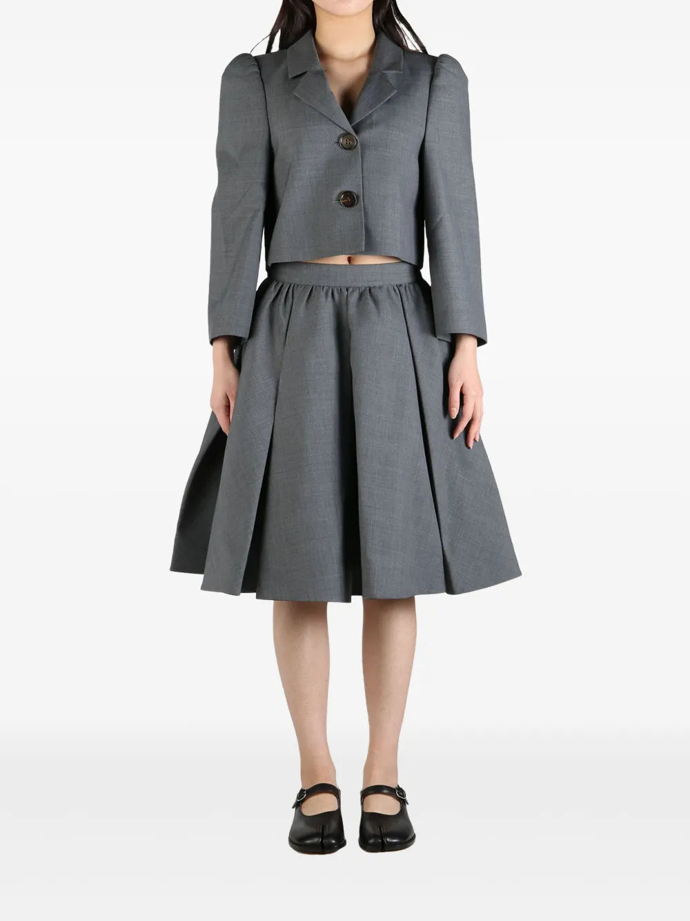 Wool-Blend Blazer