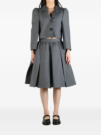 Wool-Blend Blazer