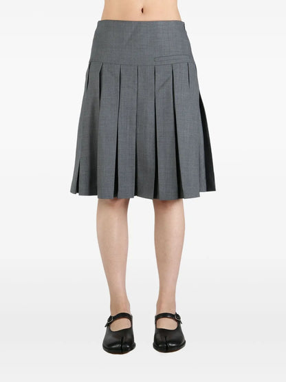 Wool-Blend Skirt
