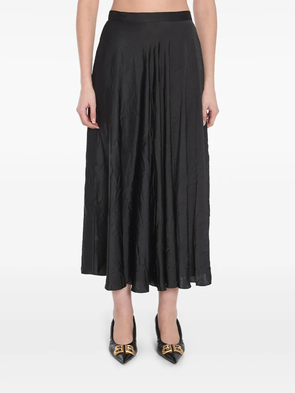 Asymmetrical Midi Skirt