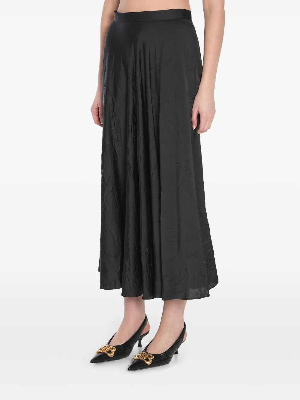 Asymmetrical Midi Skirt