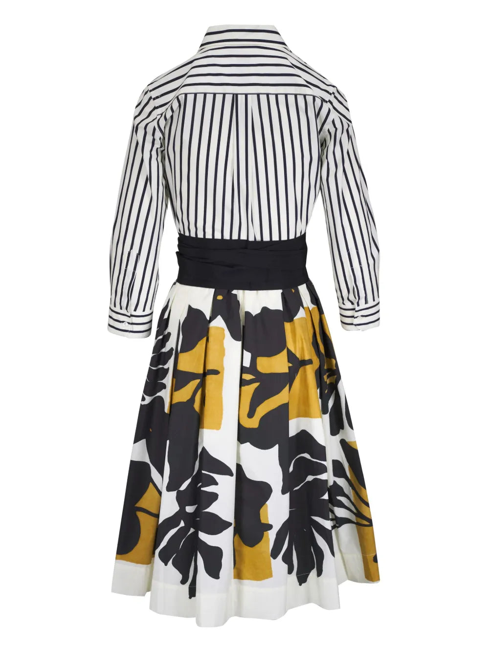 Panelled Midi Dress