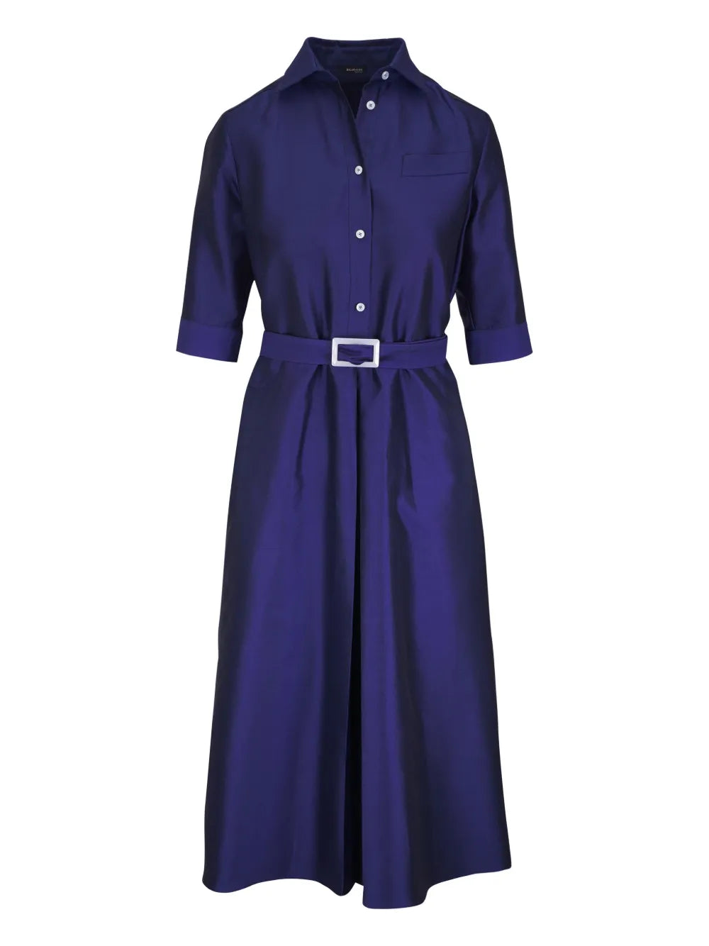 Satin Midi Dress