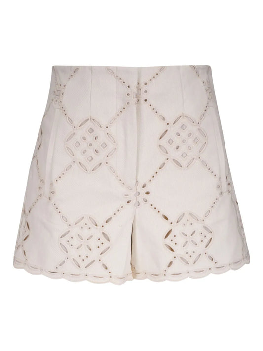 Jazmin Broderie-Anglaise Shorts