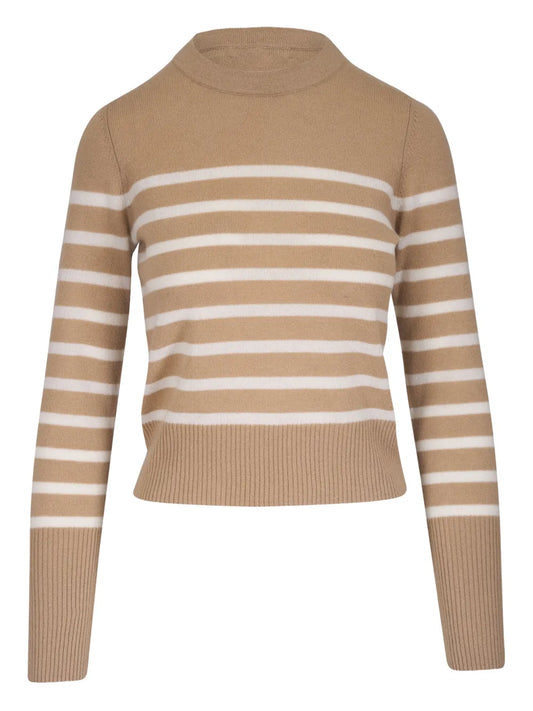 Alba Striped Knit Sweater