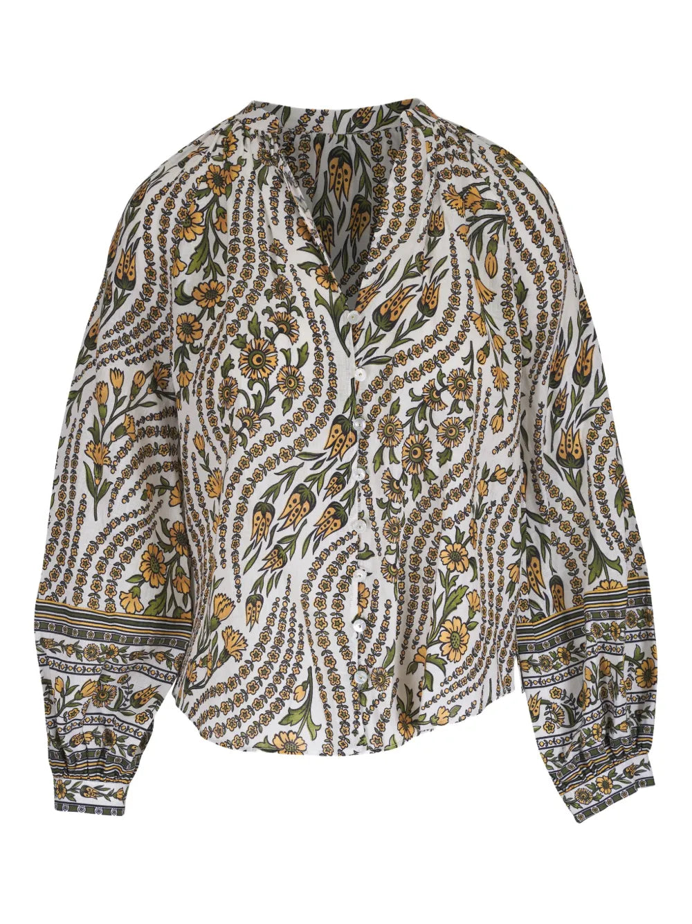 Ailani Floral-Print Blouse