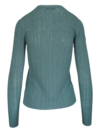 Ribbed-Knit Cardigan