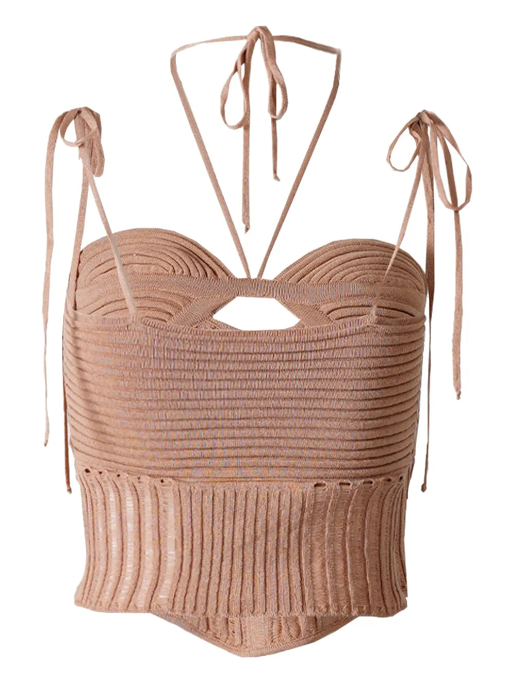 Cut-Out Tank Top