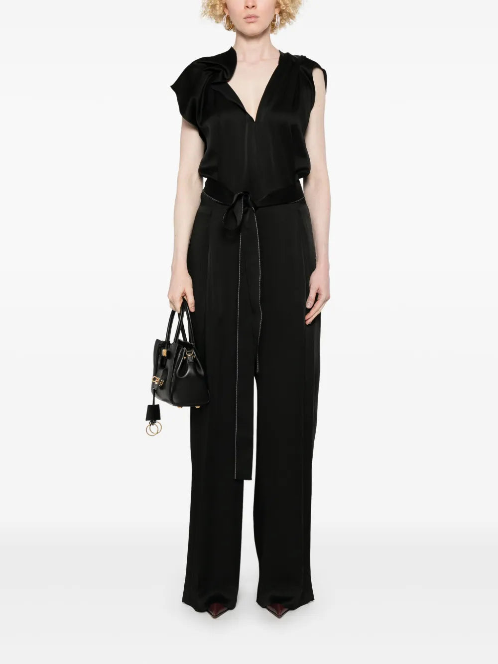 Draped Jumpsuit