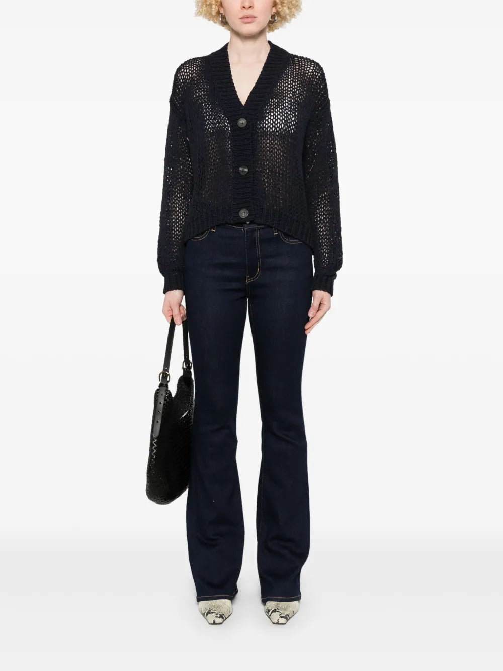 Open-Knit Cardigan