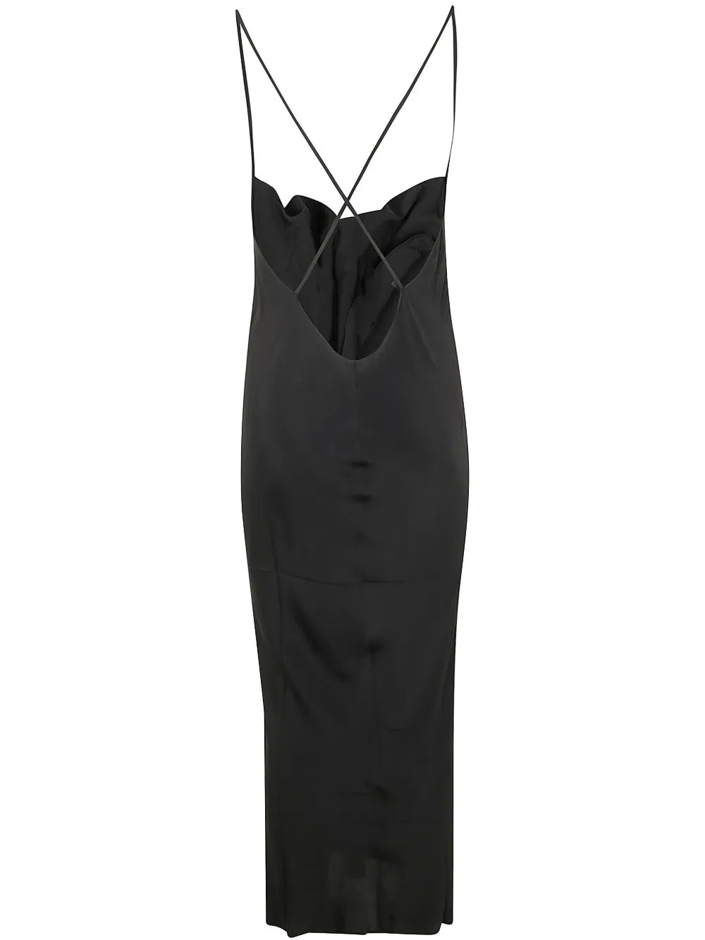 Silk Midi Dress