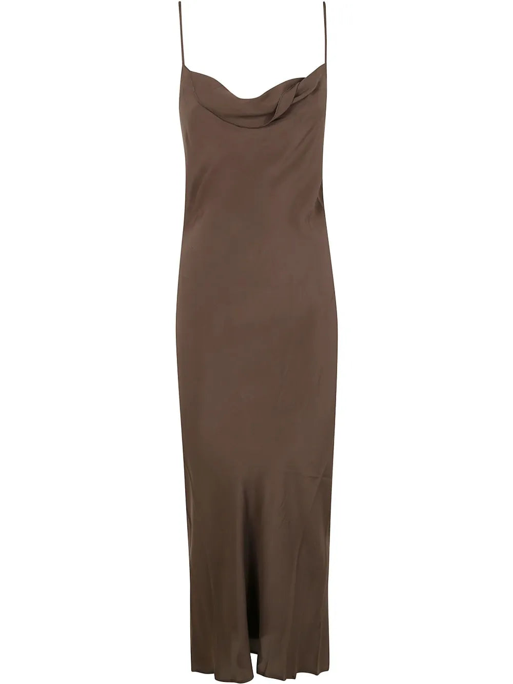 Silk Midi Dress