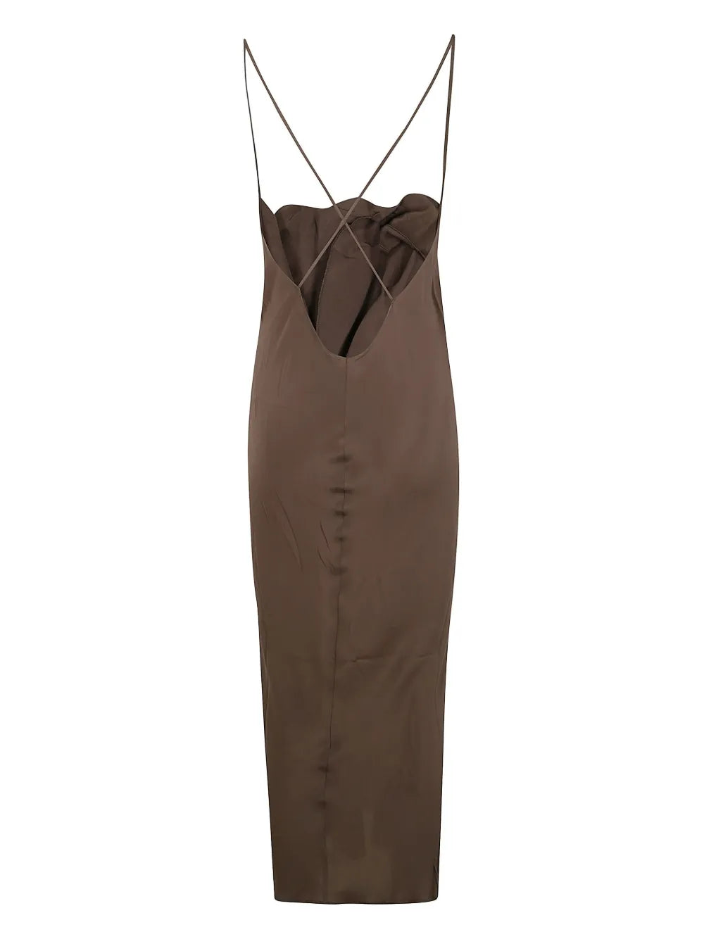 Silk Midi Dress