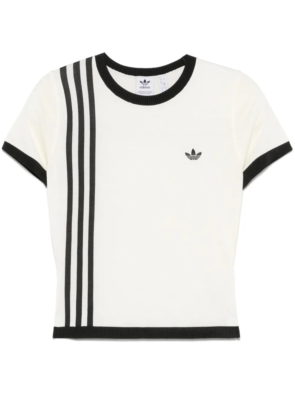 Knitted 3-Stripes T-Shirt