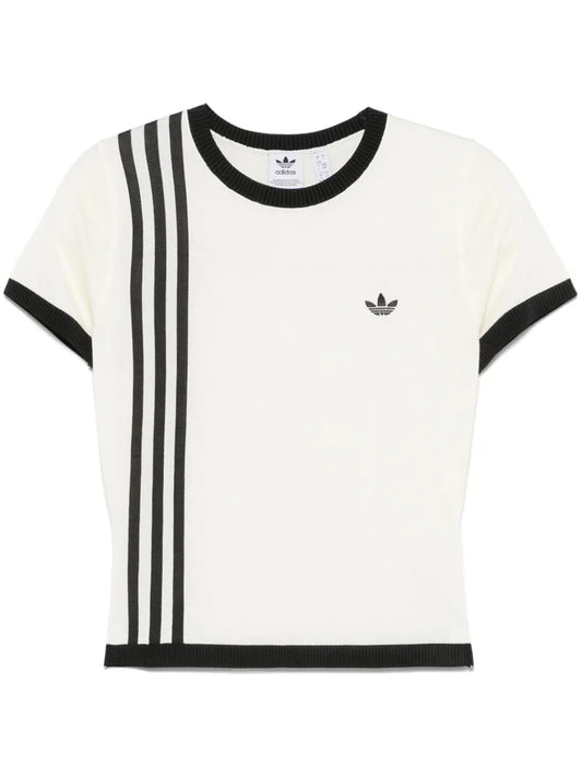 Knitted 3-Stripes T-Shirt