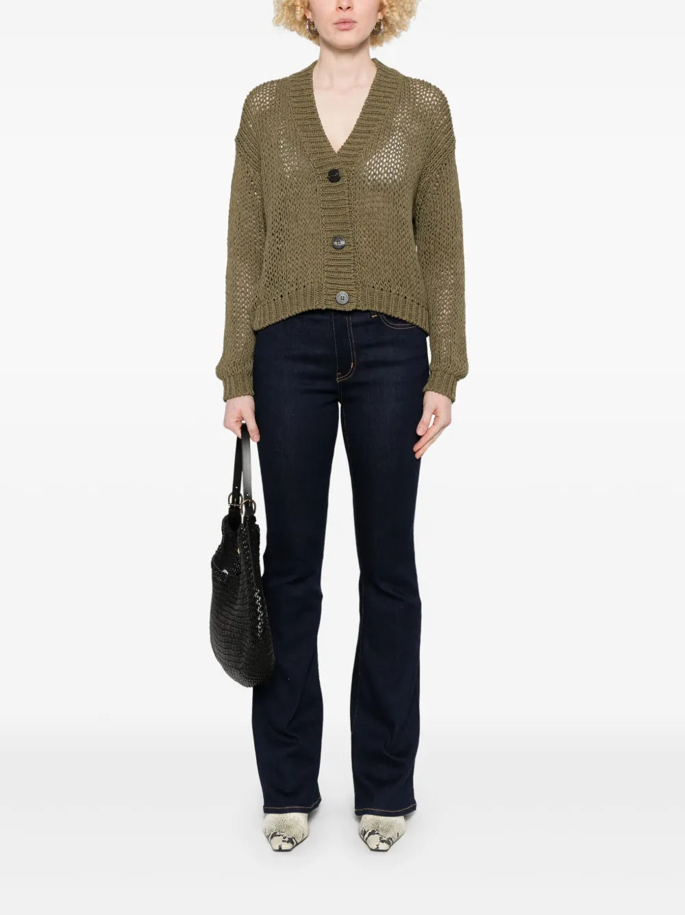 Open-Knit Cardigan