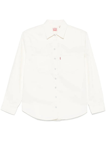 Western-Style Panelled Shirt