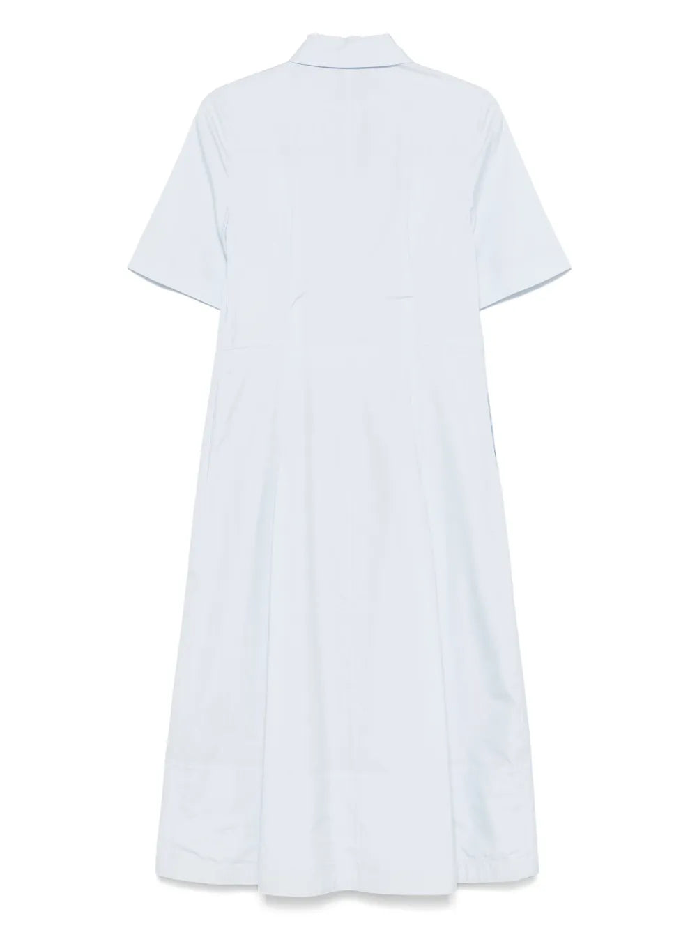 Canvas-Tape Cotton Midi Dress