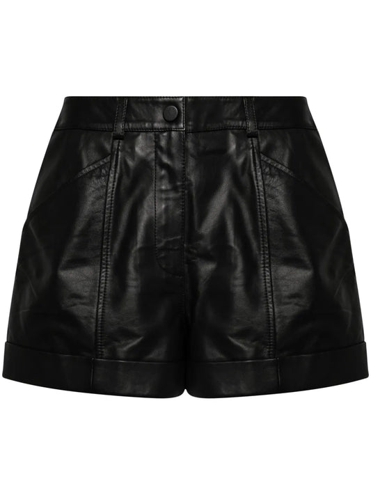Leather Shorts