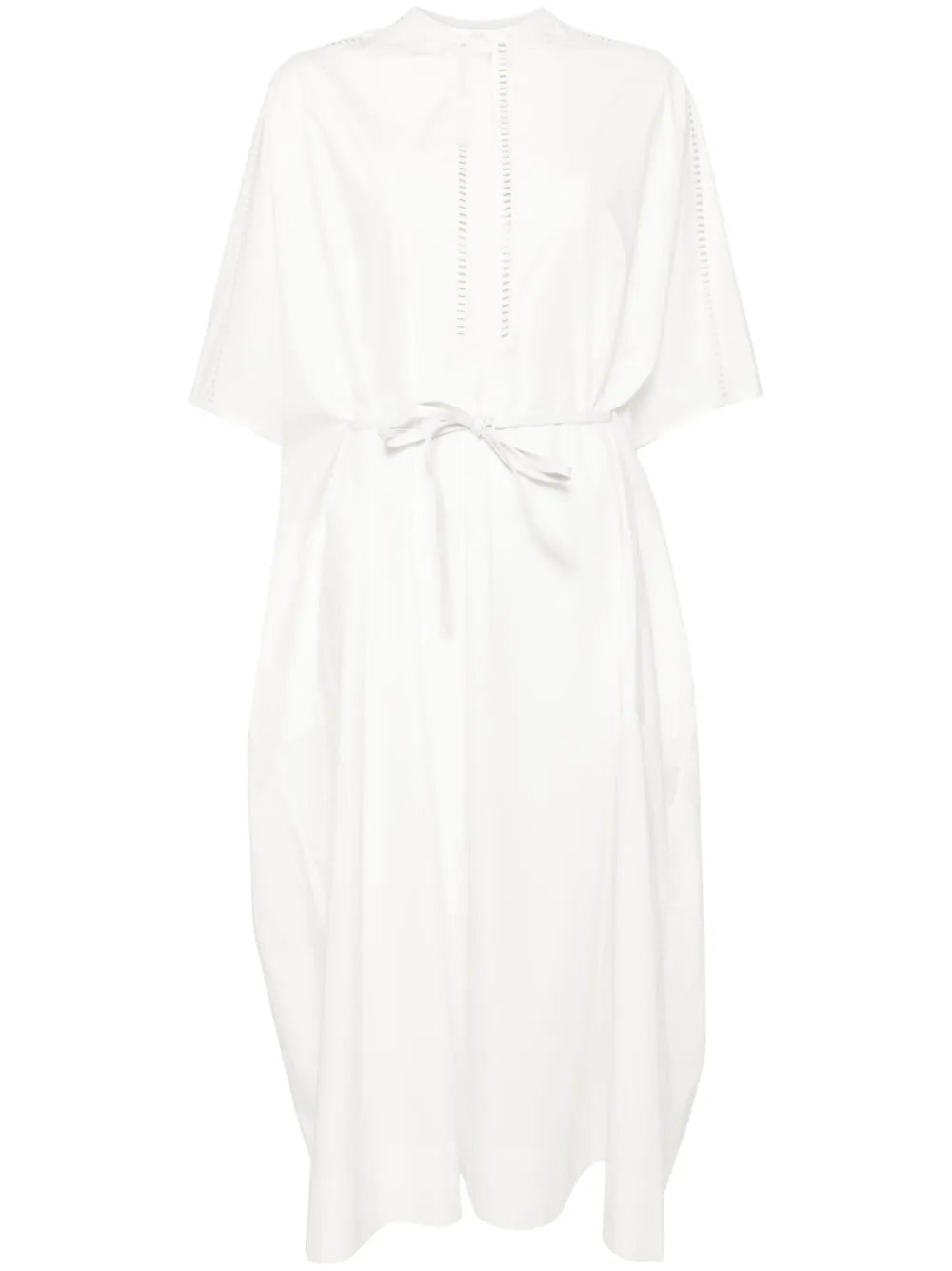 Cotton Poplin Kaftan Dress