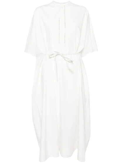 Cotton Poplin Kaftan Dress