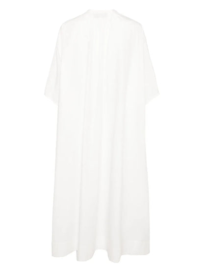 Cotton Poplin Kaftan Dress