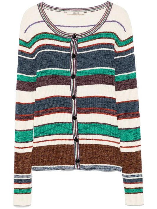 Striped Cardigan