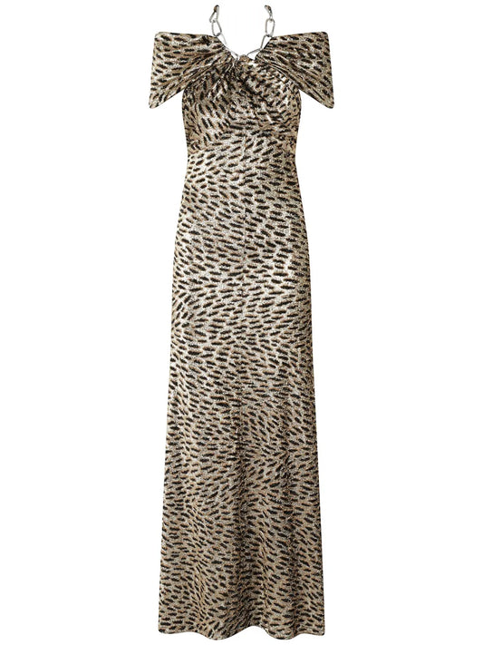 Leopard-Print Dress