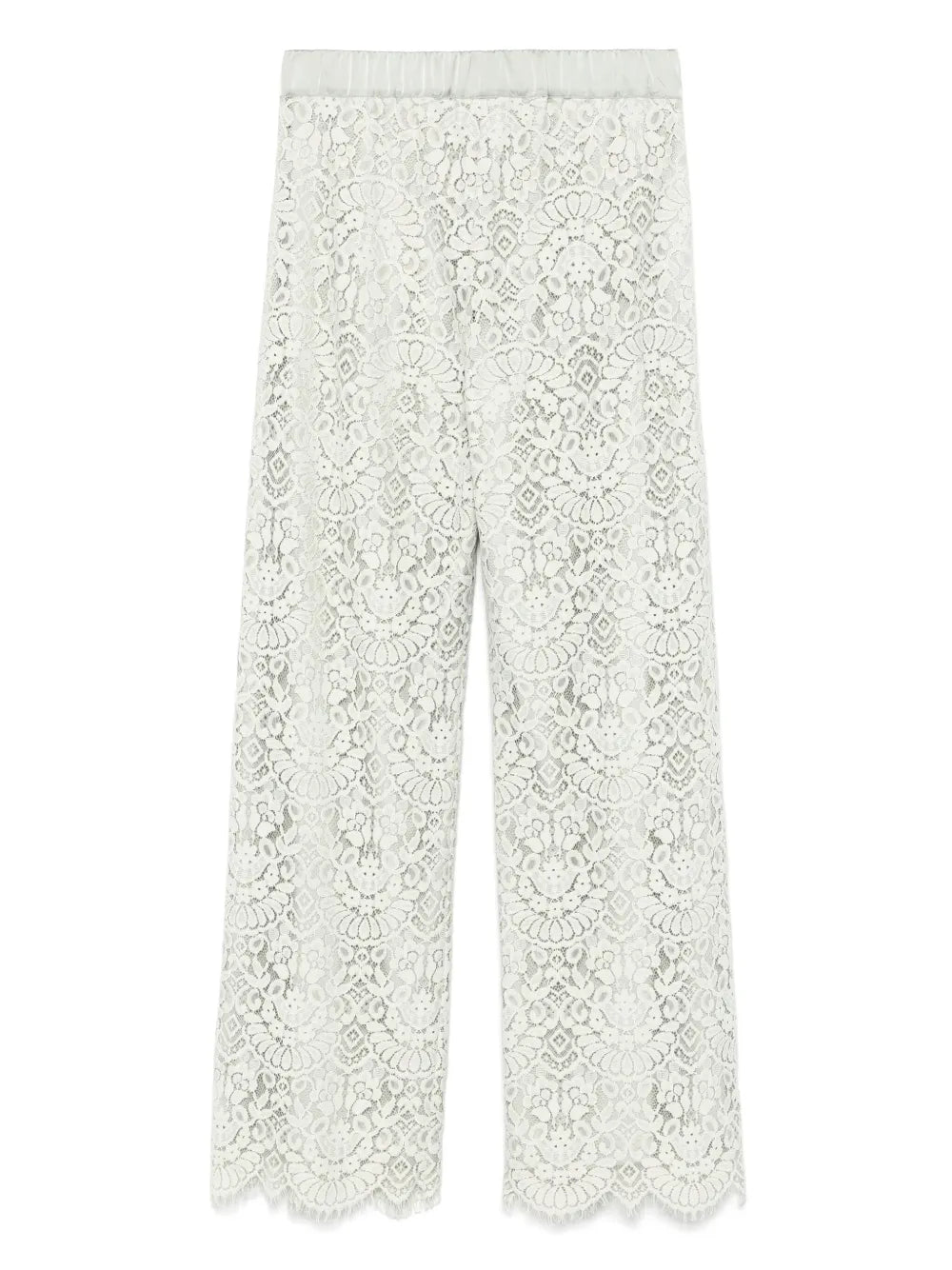 Floral-Lace Trousers