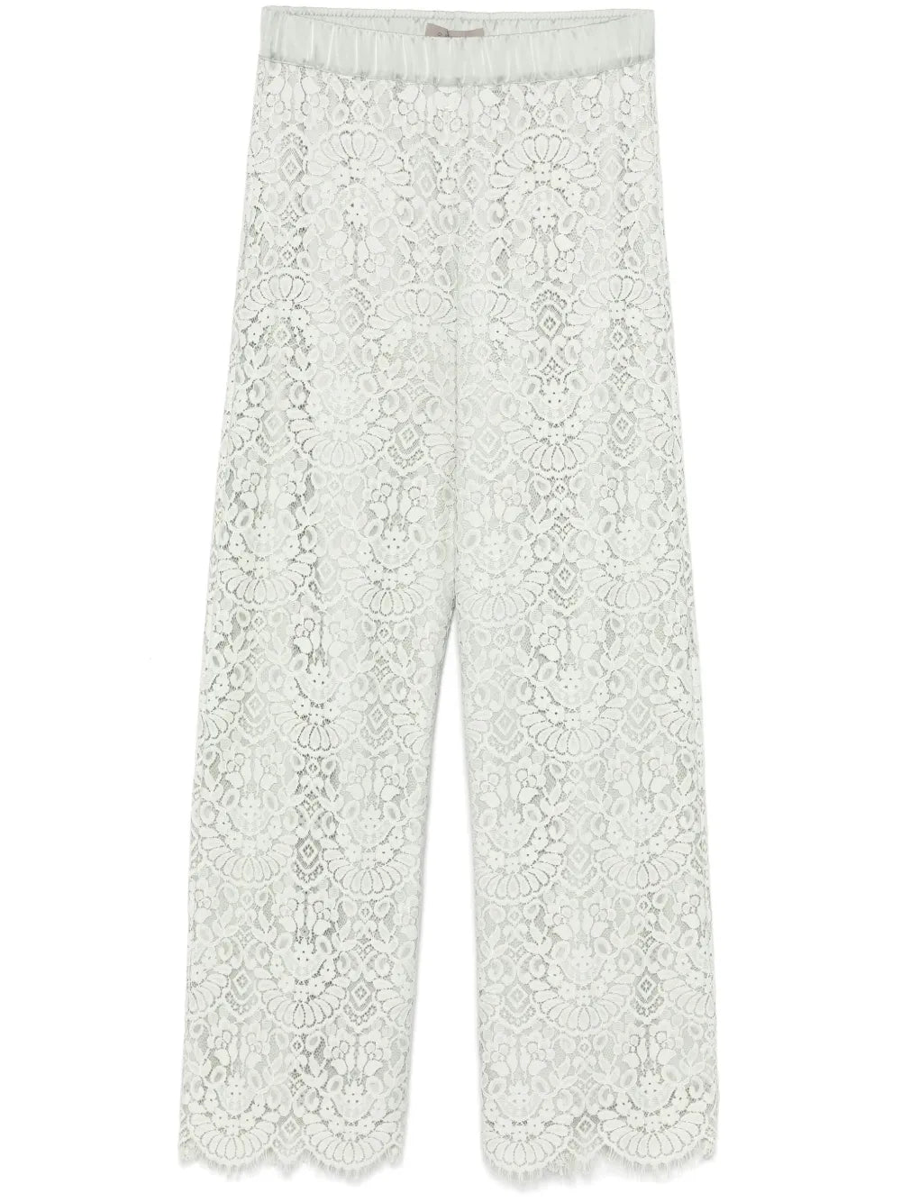 Floral-Lace Trousers