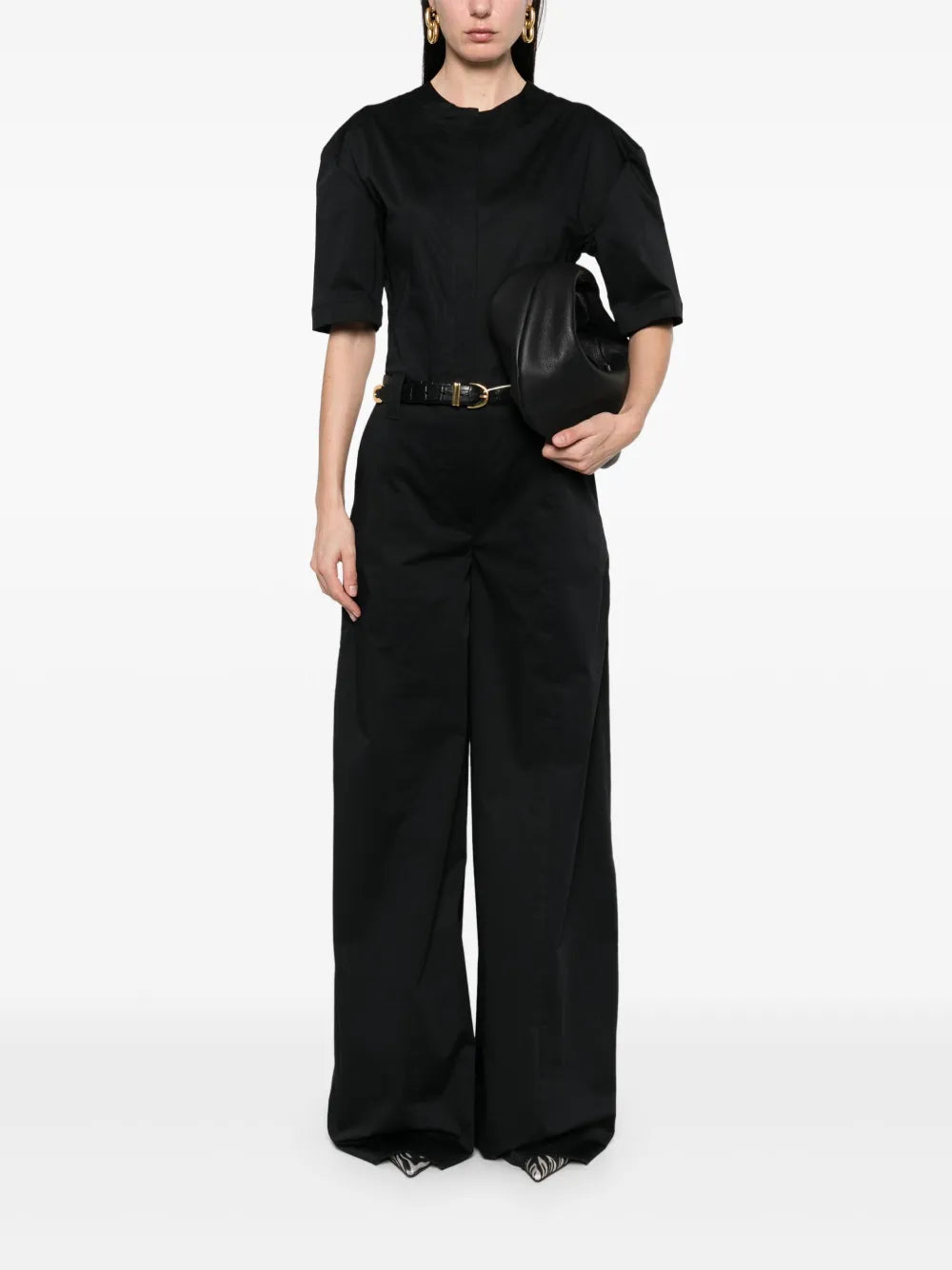 Wide-Leg Jumpsuit