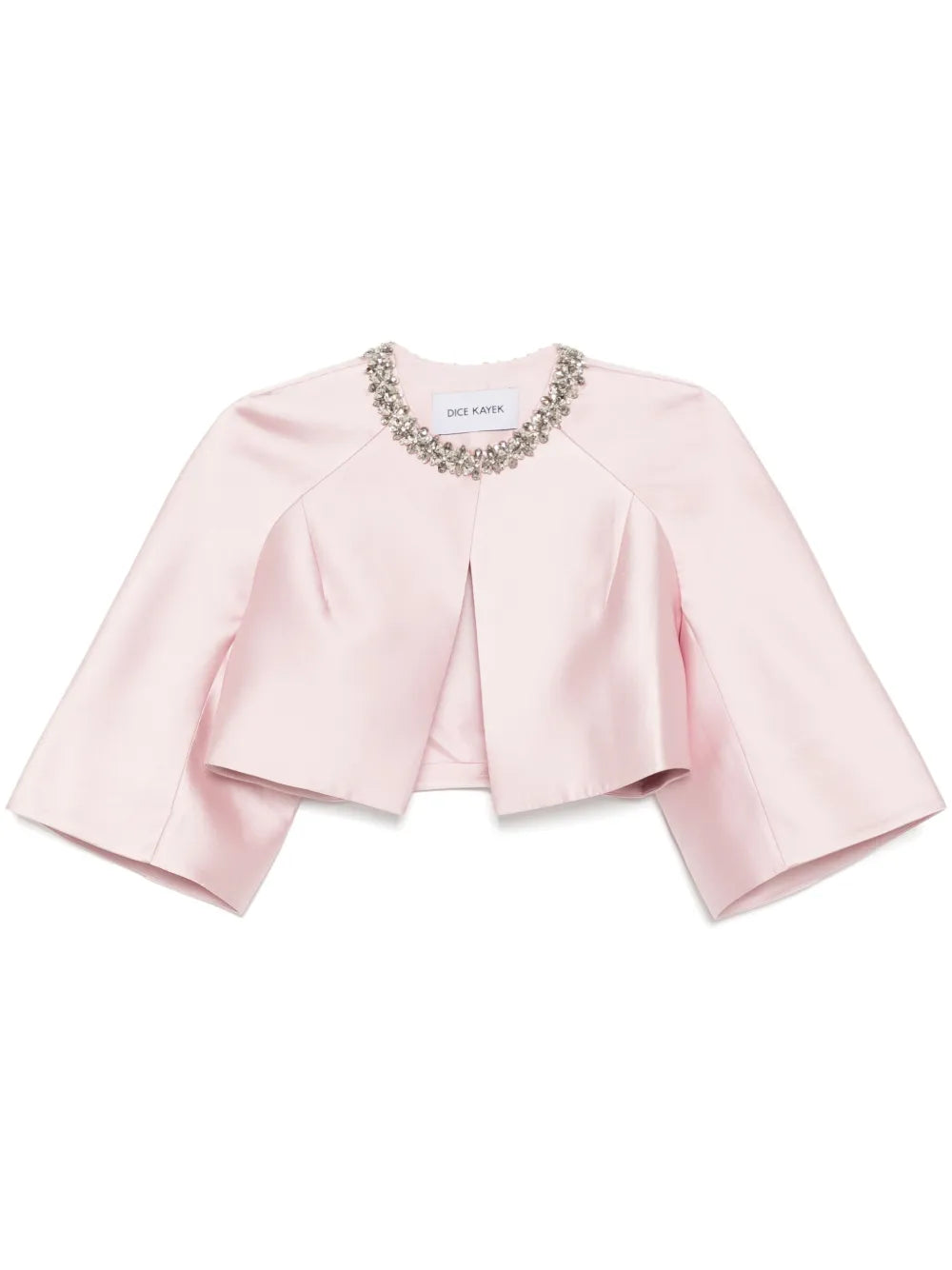 Embellished-Collar Jacket